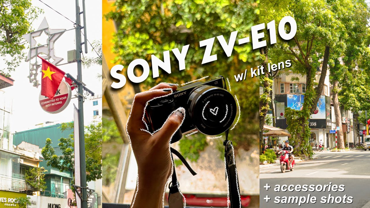 sony ZV-E10 📸 honest review + vlog test | unboxing my first camera! 🎥