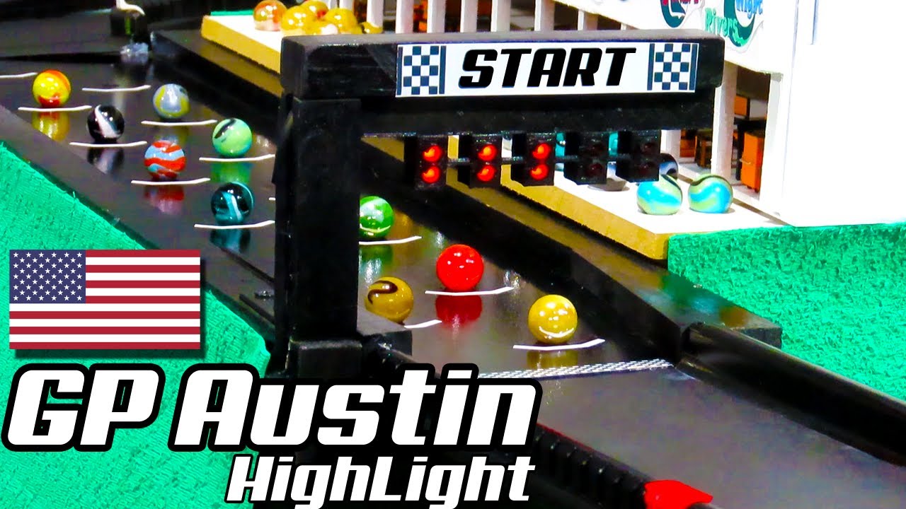 Marble Circuits: Austin GP Highlights R11 - Marble Race