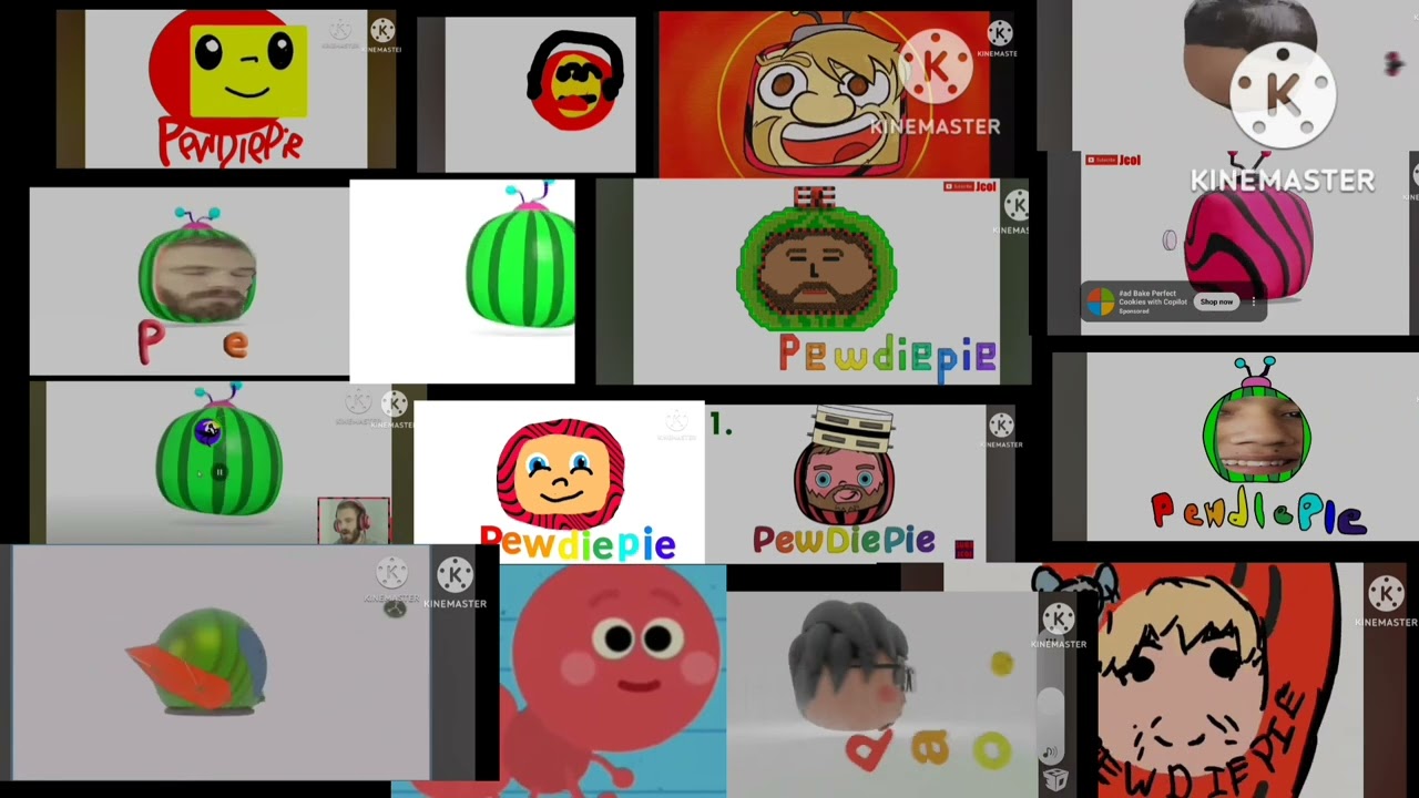 256 Pewdiepie Intros