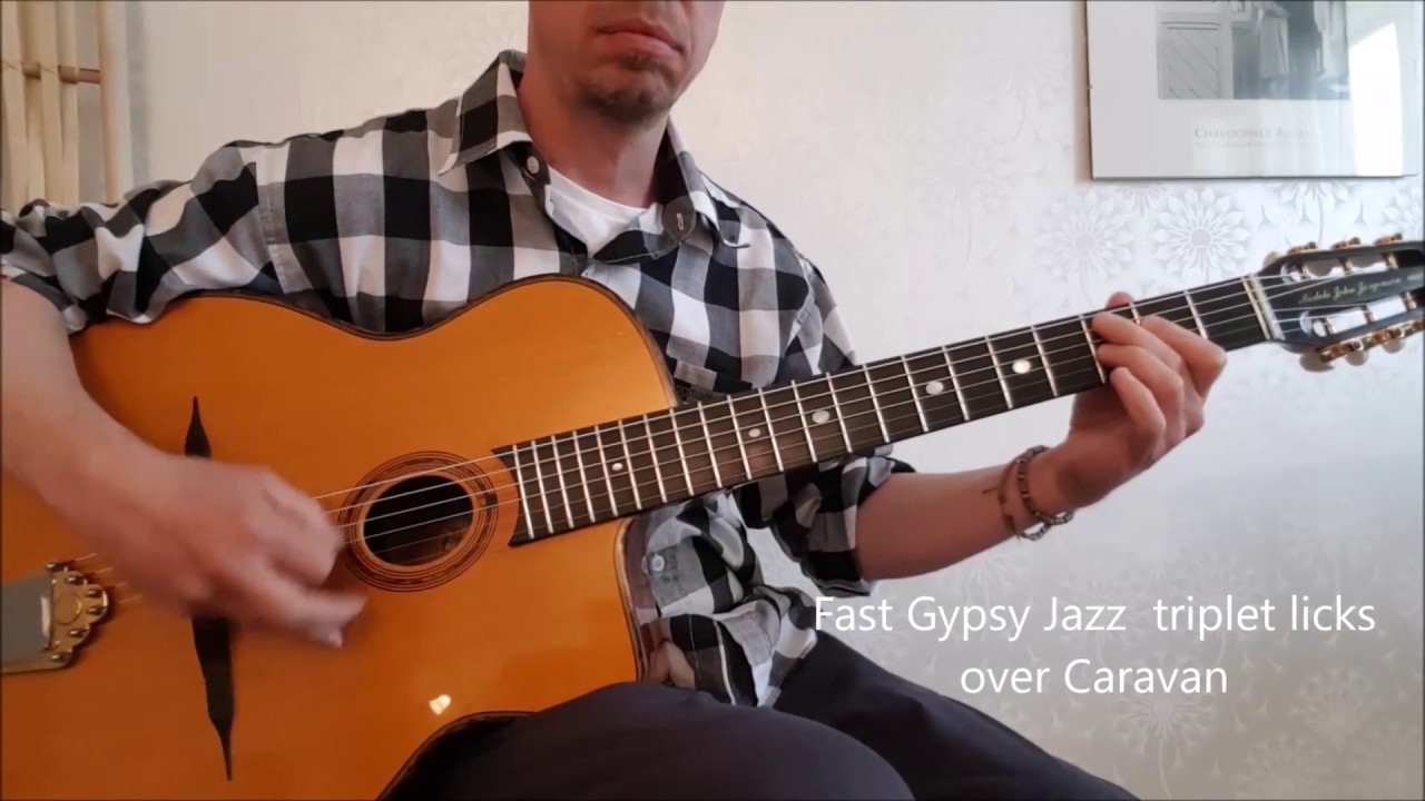 Gypsy Jazz Licks (fast triplets)
