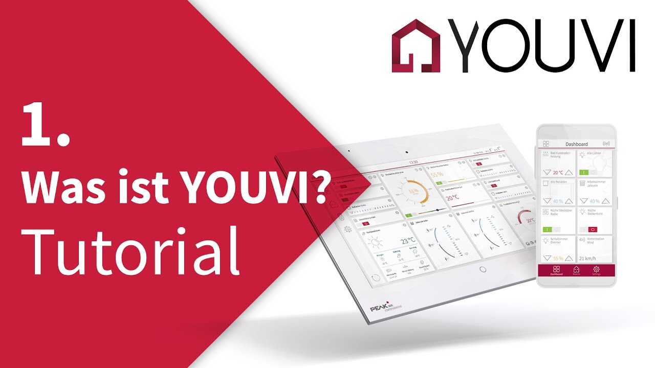 Was ist YOUVI? - Tutorial zur KNX-Visualisierung von PEAKnx [Teil 1]