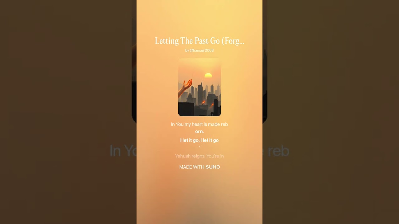 Friendships Unlimited - Letting The Past Go (Forgiveness)