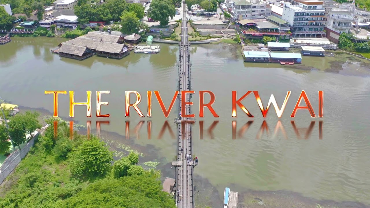 De beroemde RIVER KWAI in Thailand, de dodenspoorlijn en de prachtige natuur van Kanchanaburi