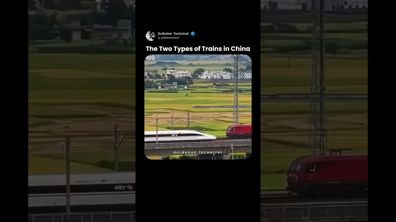 China&rsquo;s FASTEST Train vs Regular Train &ndash; The BIGGEST Difference! ⚡