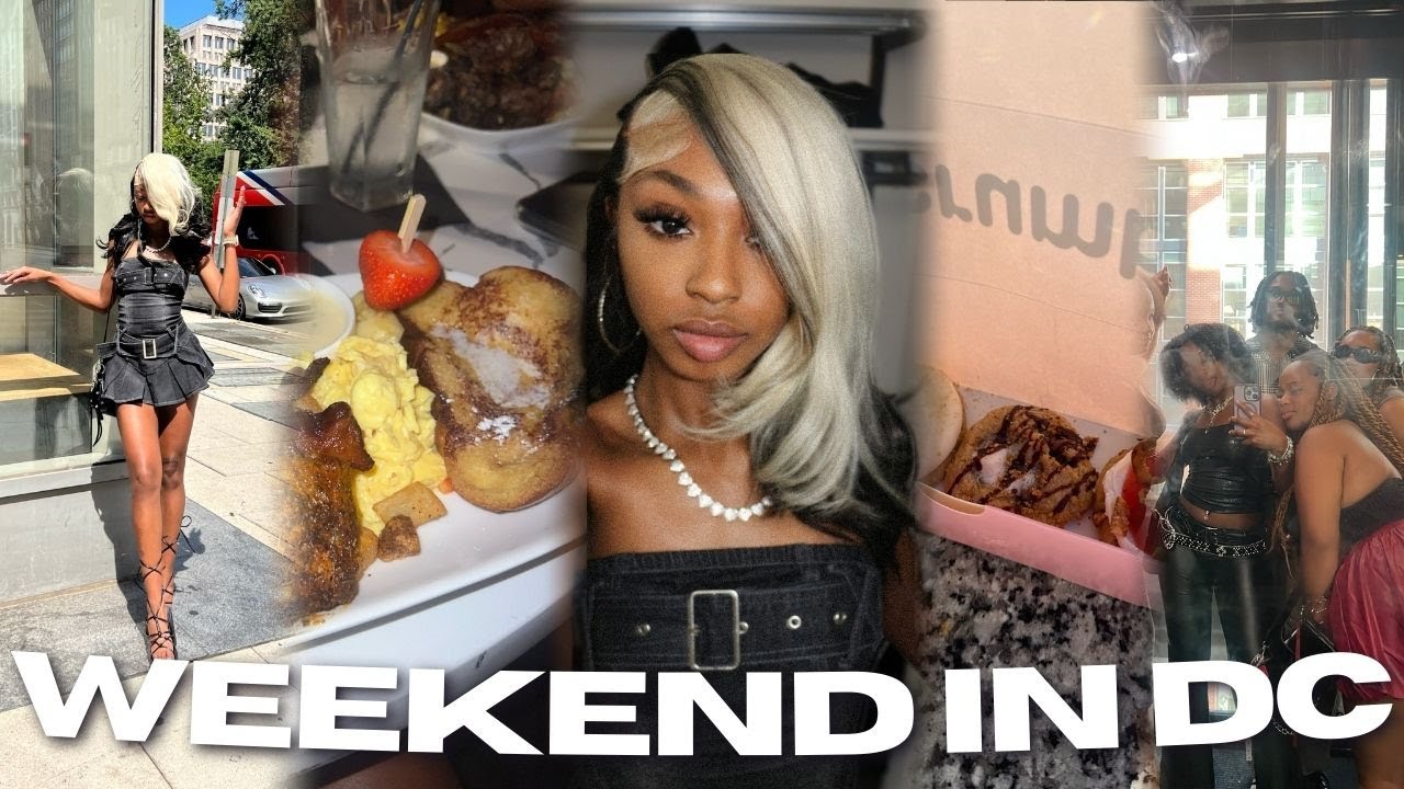 Weekend in Washington DC Vlog | Girls Trip, Brunch, Park at 14th, Parties, Drunk Karaoke + More