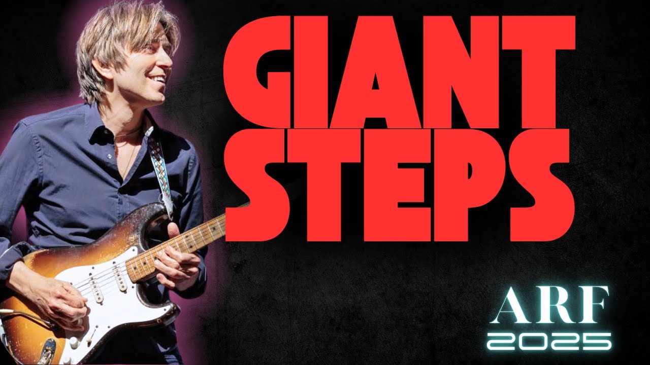 Eric Johnson plays Giant Steps (Amazing Rare Footage)
