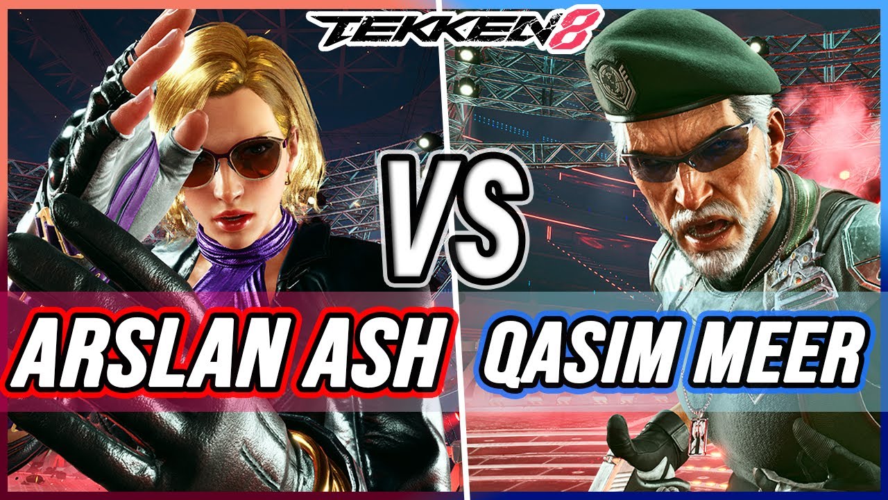 T8 🔥 Arslan Ash (Nina) vs Qasim Meer (Victor) 🔥 Tekken 8