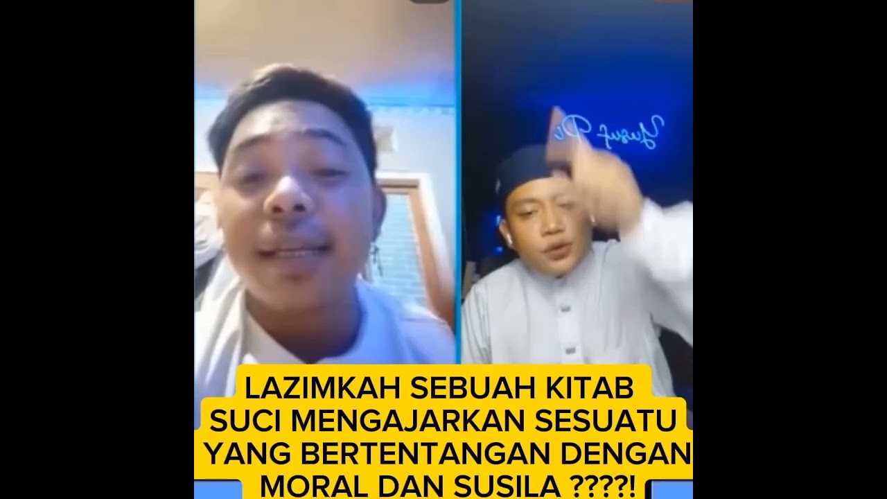 VIRAL!! Pria oten tidak percaya dengan Bibel kitab sucinya sendiri