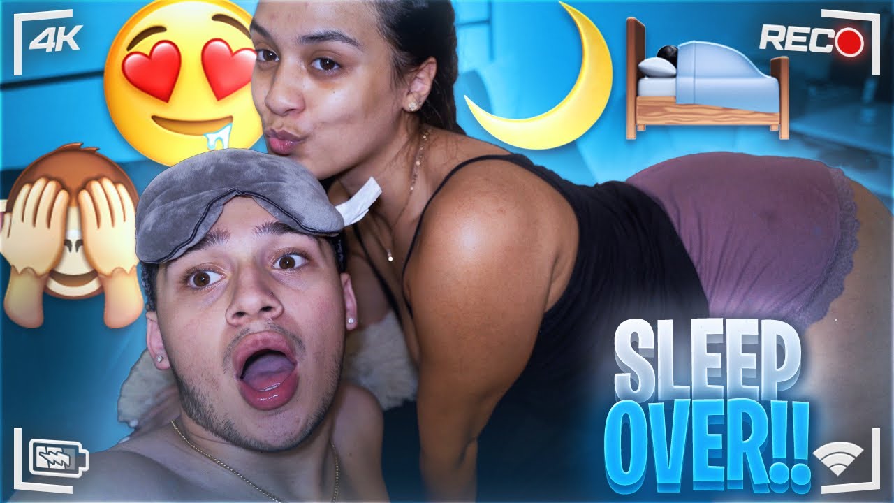 I SLEPT OVER MYA HOUSE… *WE GOT..*