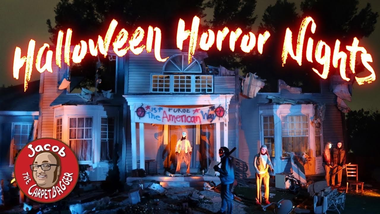 Halloween Horror Nights - Universal Studios Hollywood - Full Tour - All Mazes