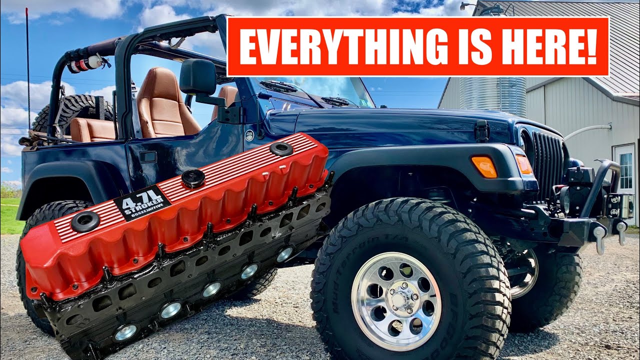 Jeep Wrangler 4.7L Stroker INSTALL PT. 2