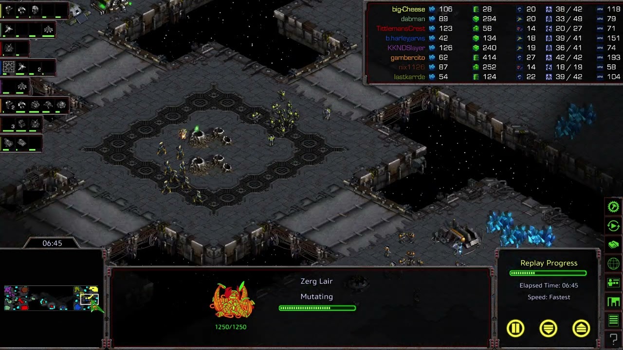 Brood War Game of the Week - Blood Bath Outpost pzpt vs pztt