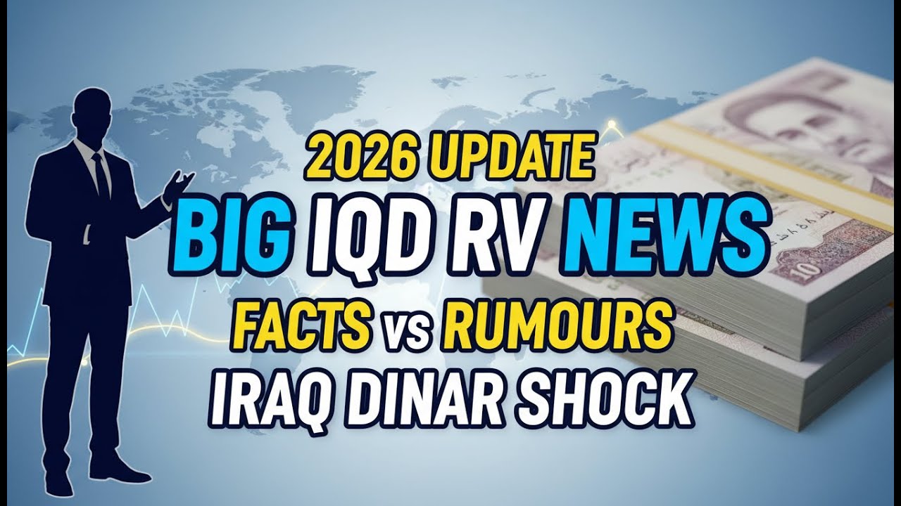 Big IQD Update: Iraq Dinar RV Facts vs Online Rumours! 🏦 💰 RV News 2026