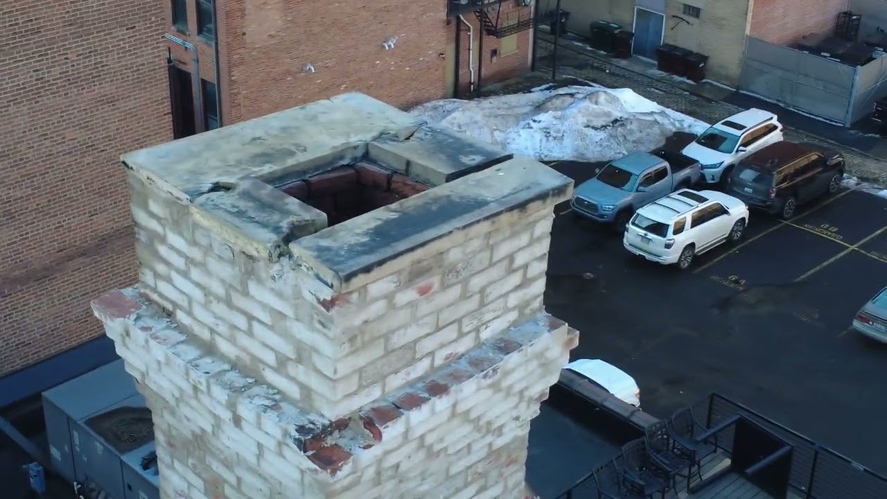 825 Main st drone video 2