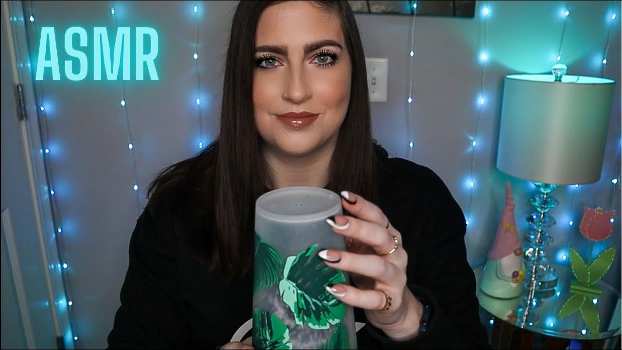 ASMR | Scratching & Tapping On Cups Over The Mic🎙