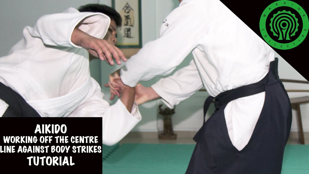Aikido Working off the Centre Line against Body Strikes Tutorial