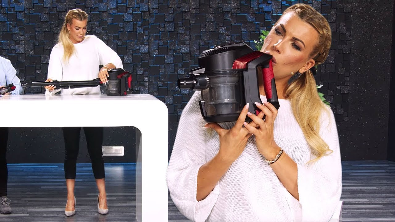 Nie wieder den schweren Staubsauger schleppen! Mit Vivien Konca bei PEARL TV (Juni 2019) 4K UHD