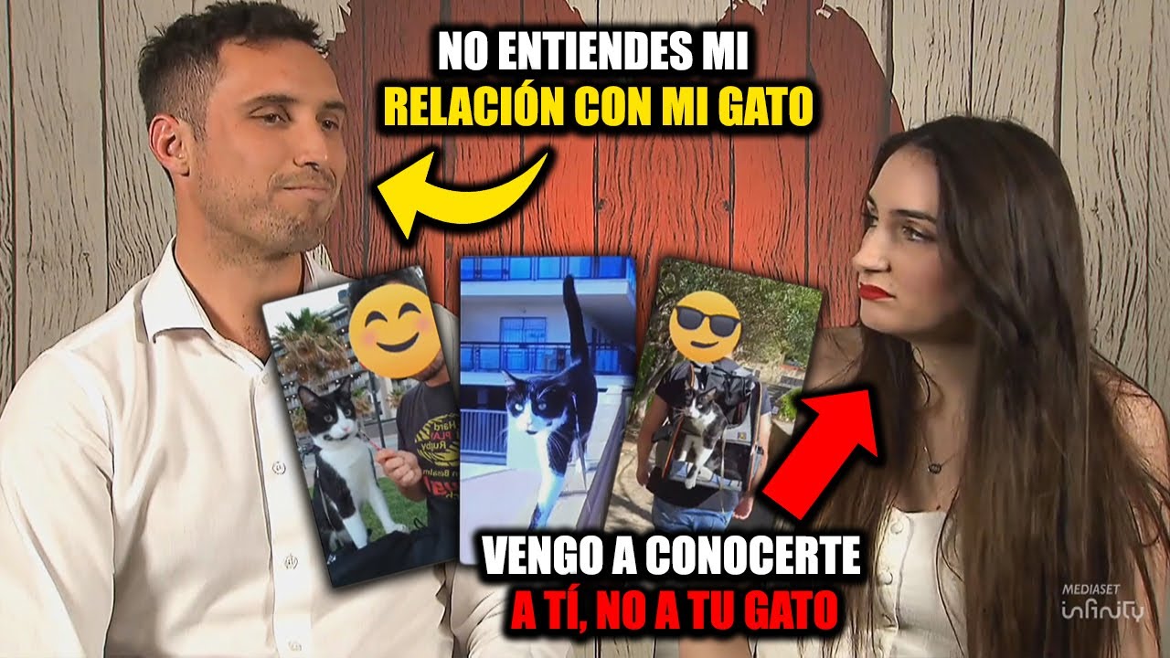 La CITA más SURREALISTA de UN SOLTERO OBSESIONADO con SU GATO... 😱 First Dates