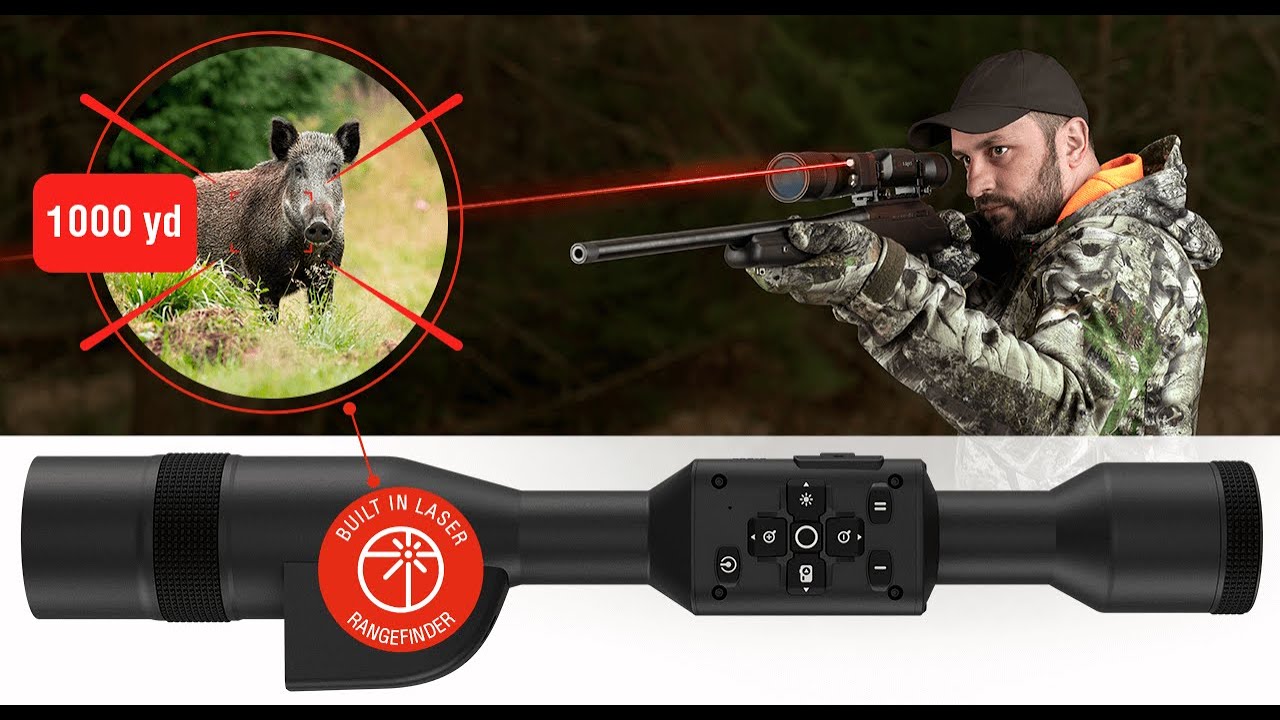 Noktowizja dla myśliwych - celownik noktowizyjny ATN X-Sight 5 5-25x