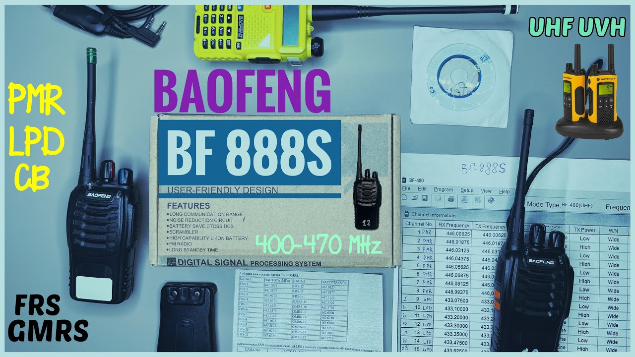 Радиостанция BAOFENG BF888s . Как всегда быть на связи если нет электричества а есть Рация !📻📡