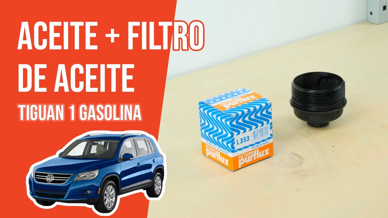 Cambio de aceite y de filtro de aceite Tiguan 1 1.4 TSI 🛢