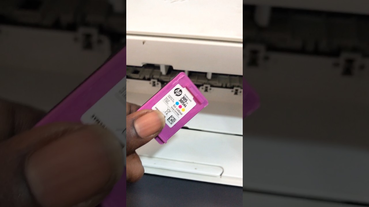 Как заменить чернильный картридж в принтере HP DeskJet 2710