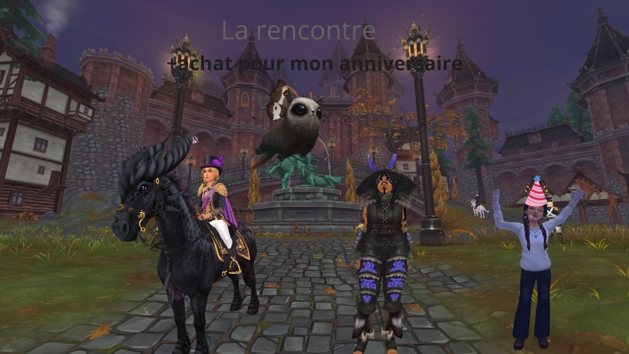 MAJ SSO: Système de harnachement, bazar, suite quête au château et achat de chevaux