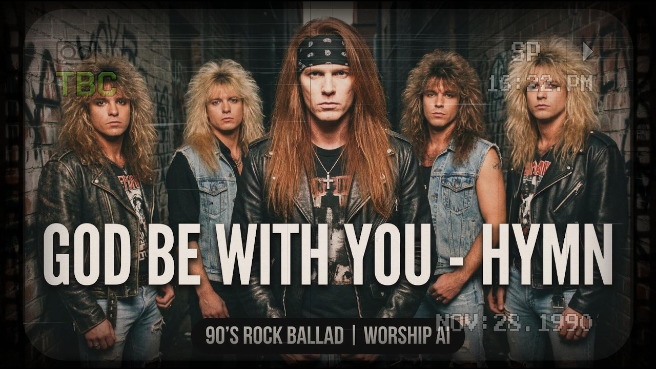 God Be with You (Hymn) - 90’s Rock Ballad | Worship AI