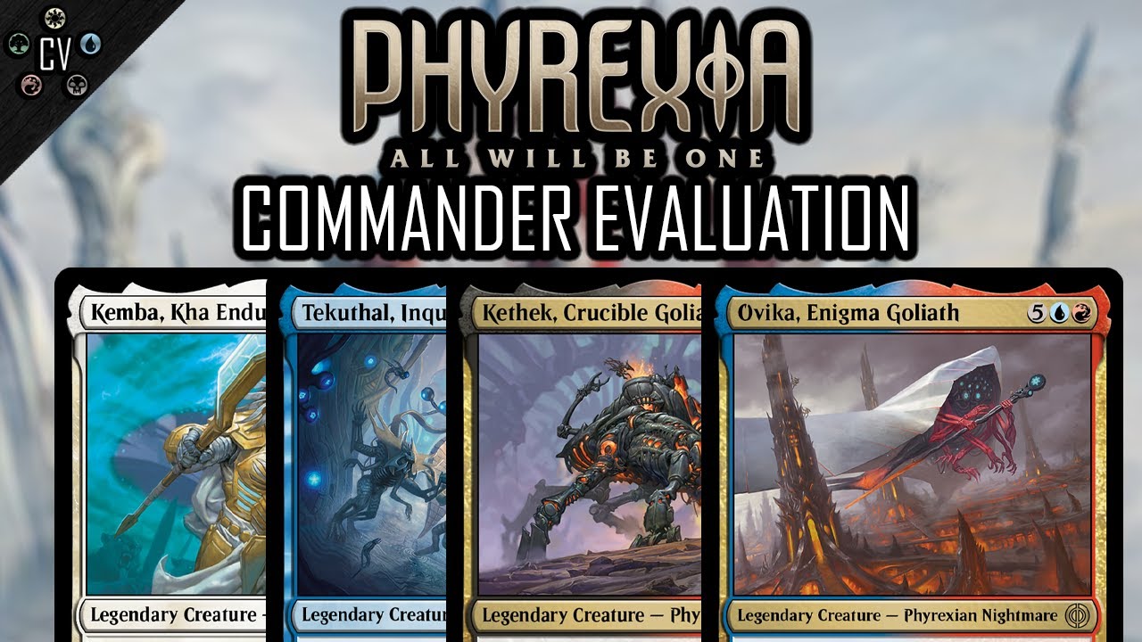 Evaluating the Commander Options from Phyrexia: All Will Be One