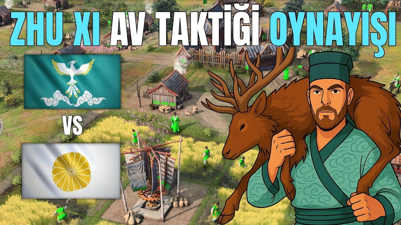 Zhu Xi Mirası AV Taktiği İle Mutlak Zafer! | Age of Empires IV