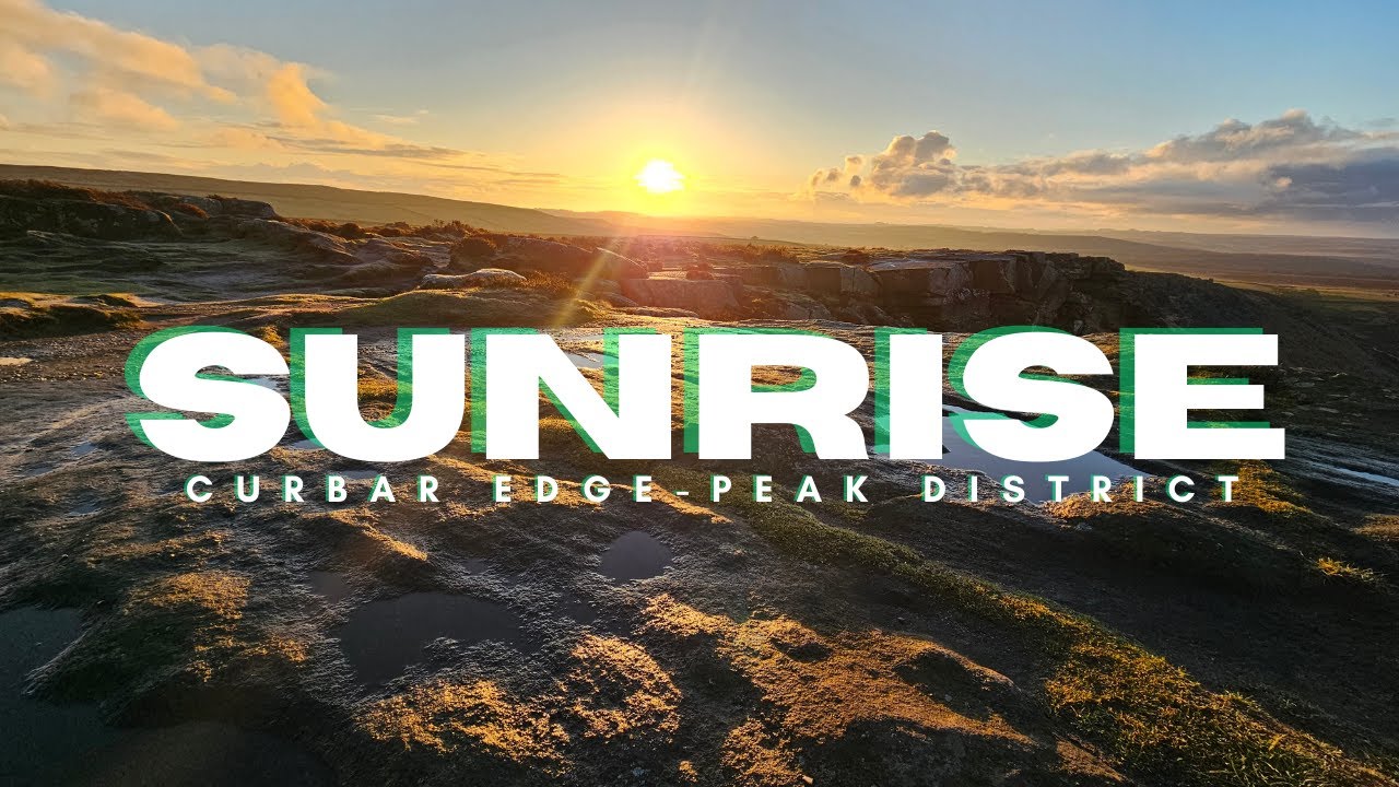 Quiet Spot For Sunrise - Curbar Edge | Peak District