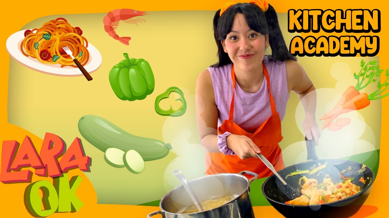 Lara OK aprende a cocinar | &iquest;Quieres ser un chef junior? | Cocina con Lara OK