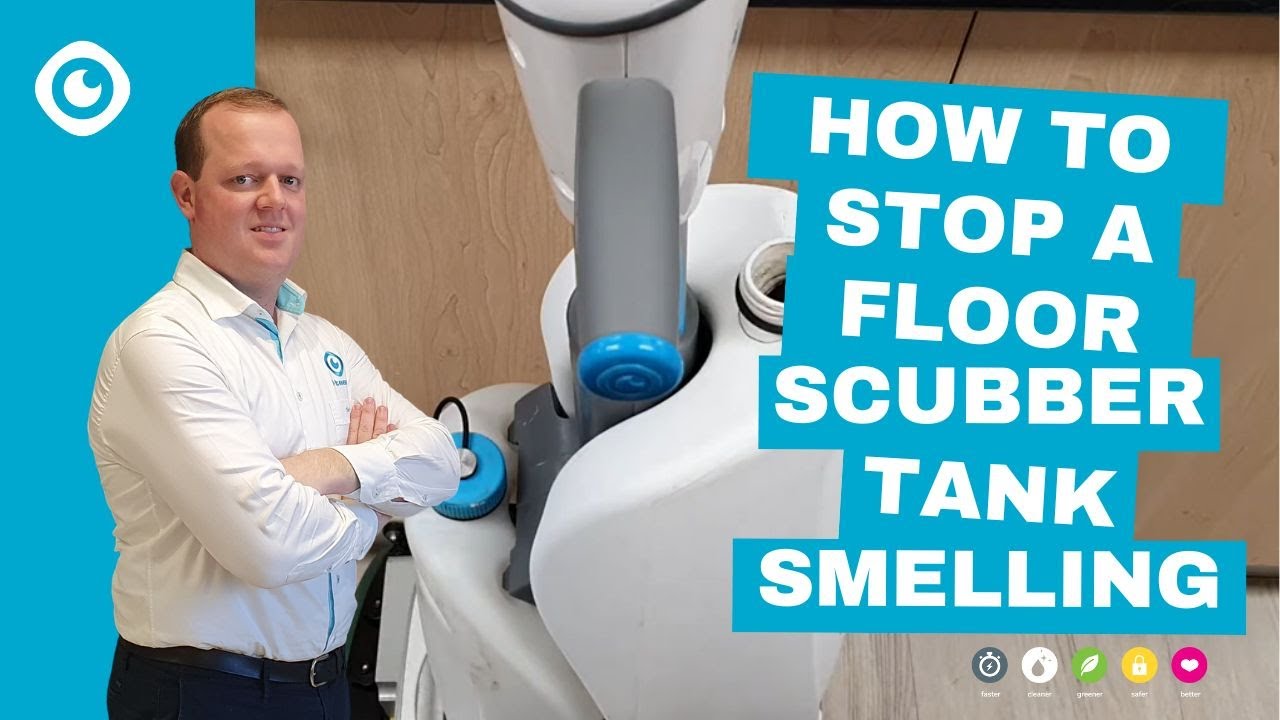 How to stop a floor scrubber tank smelling
