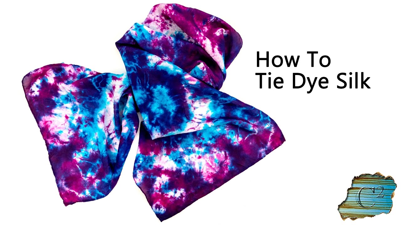 How To Tie Dye Silk