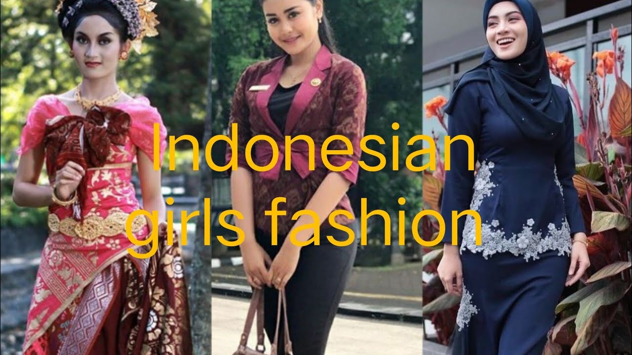 Indonesian girls casual dress 🥻/ girls outfit || trendy fashion