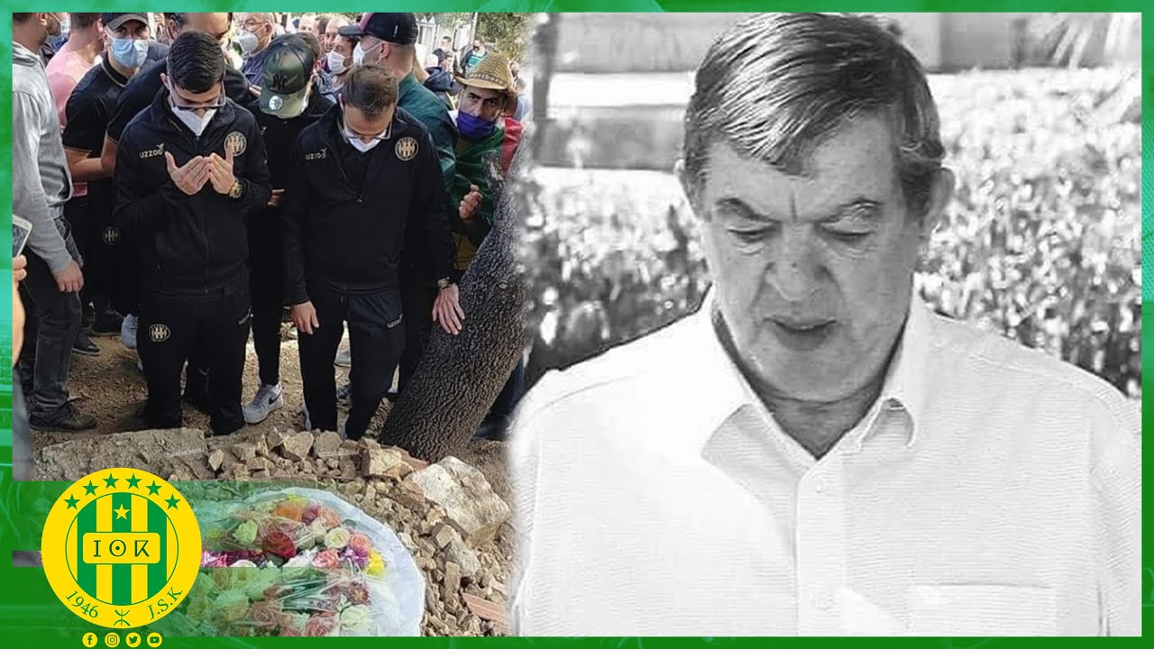 Cérémonie d'inhumation de l'ex président du club, Mohand Cherif Hannachi