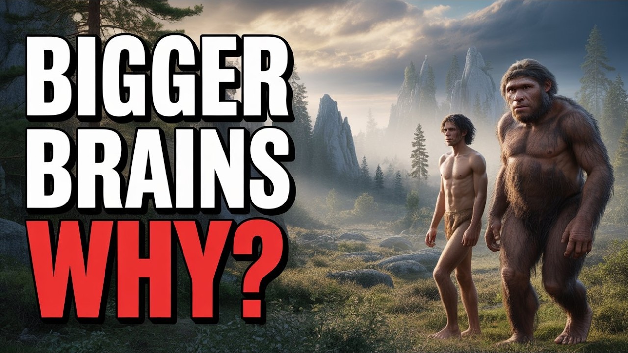 The REAL Reason Neanderthals Had Bigger Brains Than Us | History for Sleep