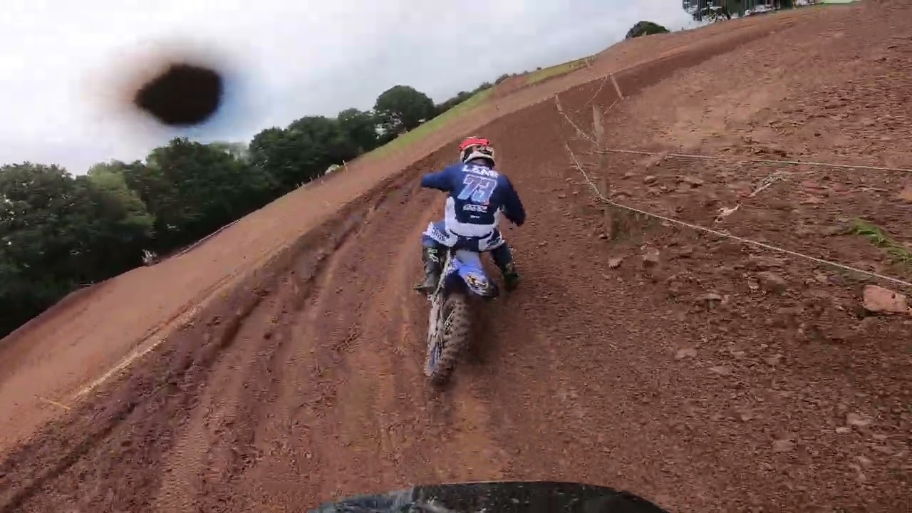 Hazeley Grange mx track 1st race meeting on new revamped layout