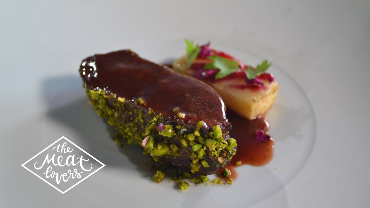 Hertenbiefstuk | The Meatlovers Nieuw-Zeeland Hertenbiefstuk met Pistache & Cranberry