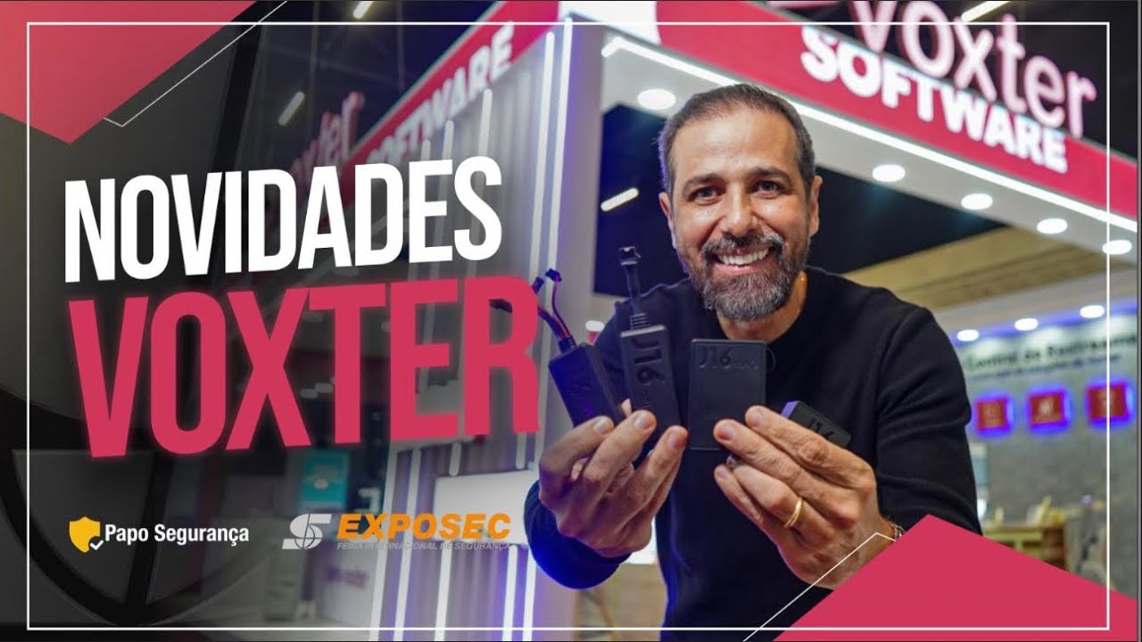 VOXTER NA EXPOSEC 2026: A Solu&ccedil;&atilde;o para Criar Sua Central de Rastreamento