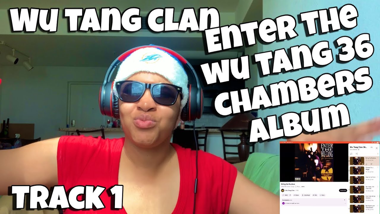 WU-TANG-CLAN “ ENTER THE WU TANG 36 CHAMBERS ALBUM “ TRACK 1 “ BRING DA RUCKUS”
