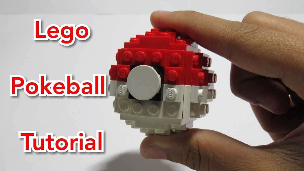 Lego Pokeball Tutorial (MOC)