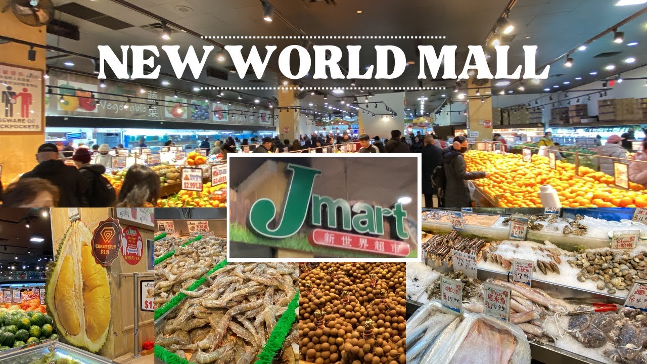 Is This The Largest Asian Market in Flushing, Queens NY? Jmart New World Mall