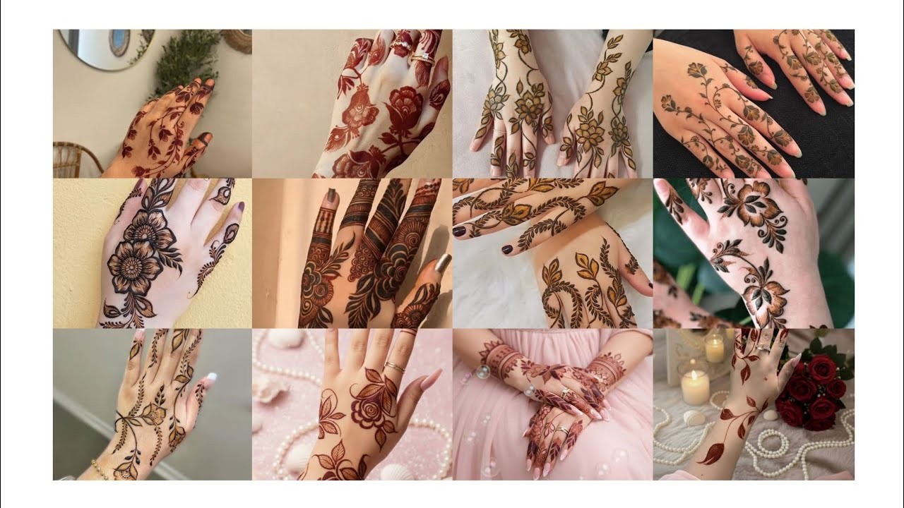 Top ✨💫 Easy Arabic Mehndi Designs | mehndi design   for hand | #shorts #mehndi #design 