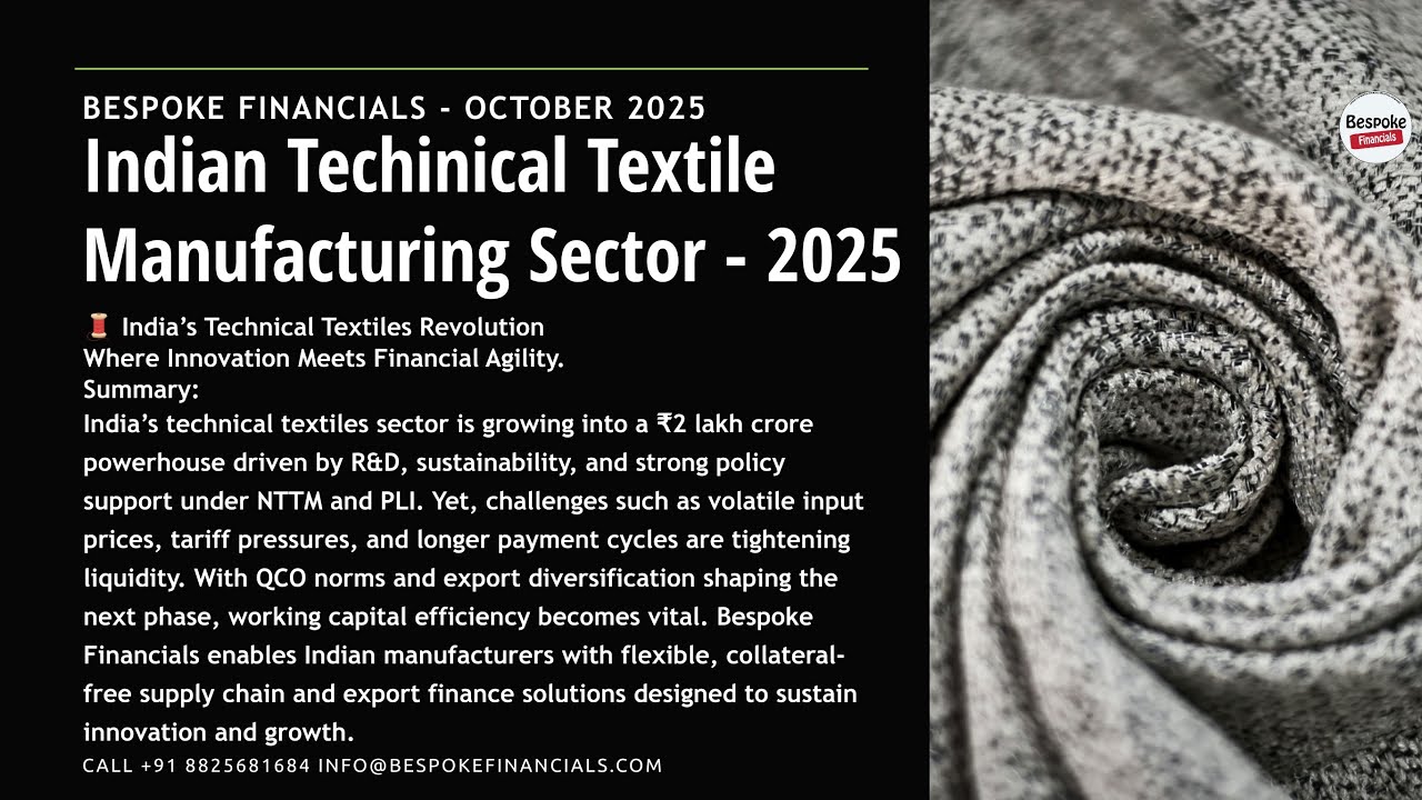 Indian Technical Textiles Navigating Challenges & Opportunities in 2025 4K