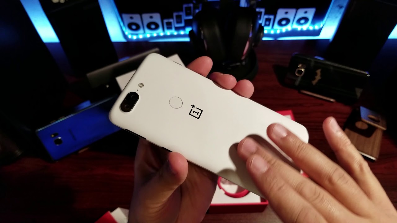 OnePlus 5T Sandstone White Limited Edition Unboxing