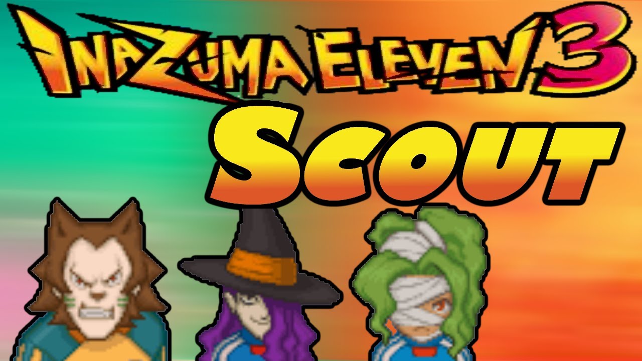 Inazuma Eleven 3 Lightning Bolt Bomb Blast Tutorial - How to scout Halloween Password Characters