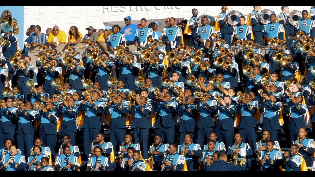 No Bystanders - Travis Scott |  Southern University Human Jukebox 2018 [4K ULTRA HD]