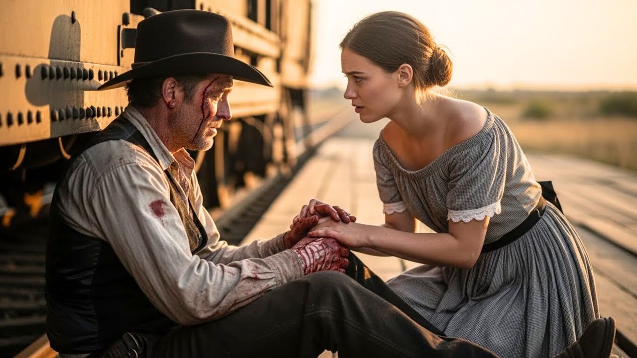 She Found a Dying Cowboy on the Platform — 