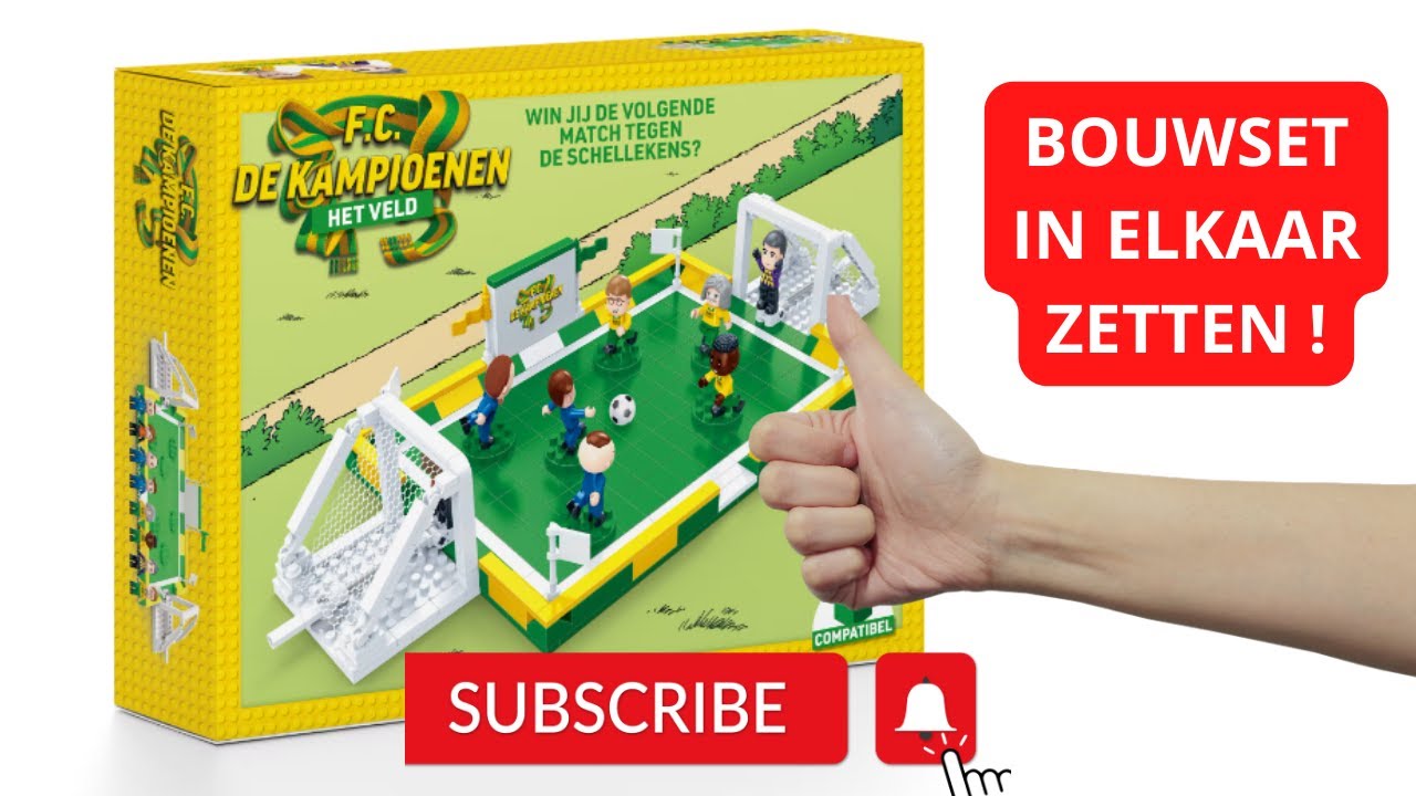 FC .DE KAMPIOENEN VOETBALVELD  BOUWSET  #1428